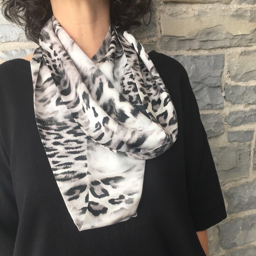 Silk Infinity Scarf - Picture 2 of 3